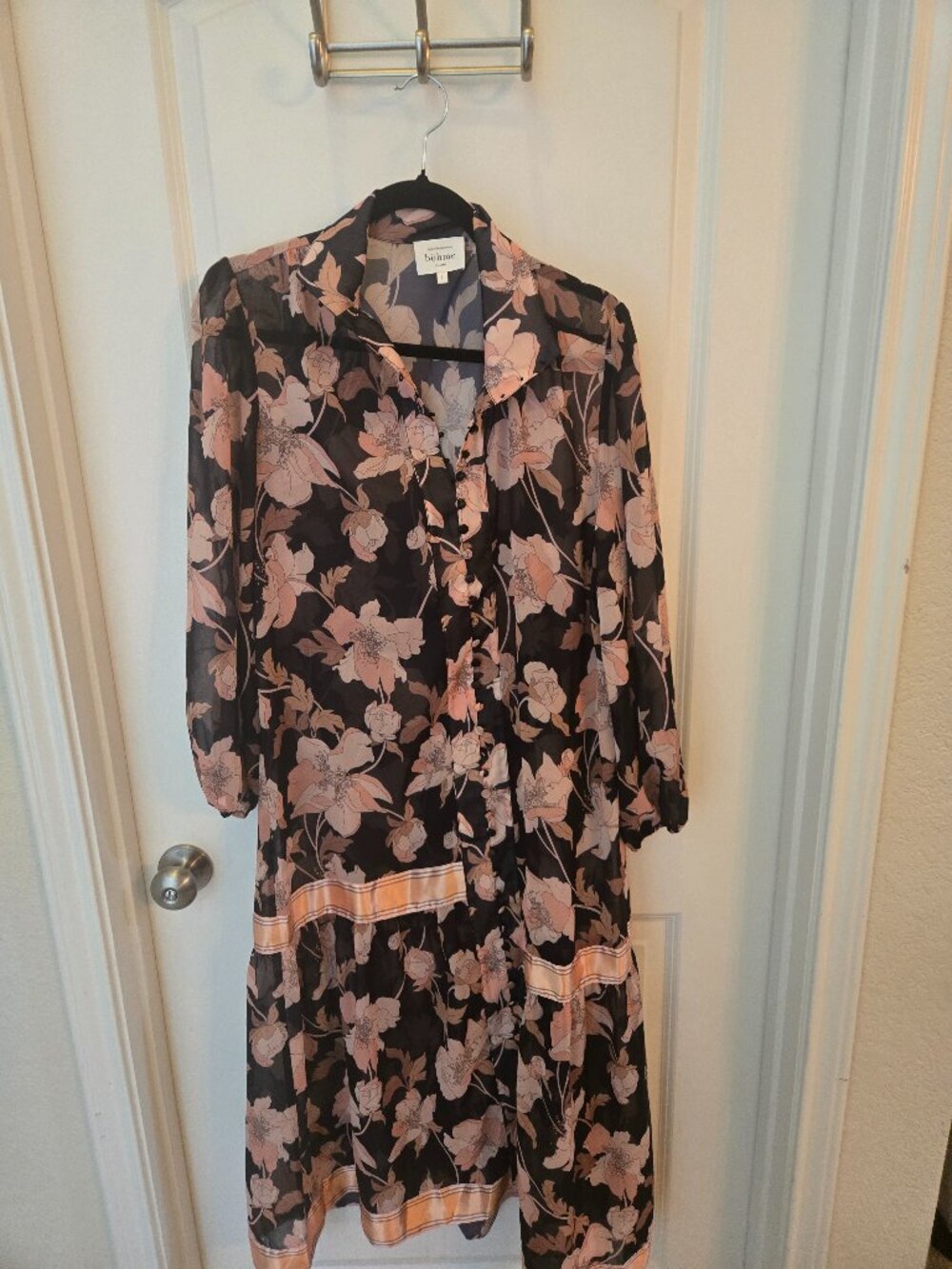 Bohme Women’s Size Large Sheer Dress — Boho Style — NWOT Beautiful Bohme women’